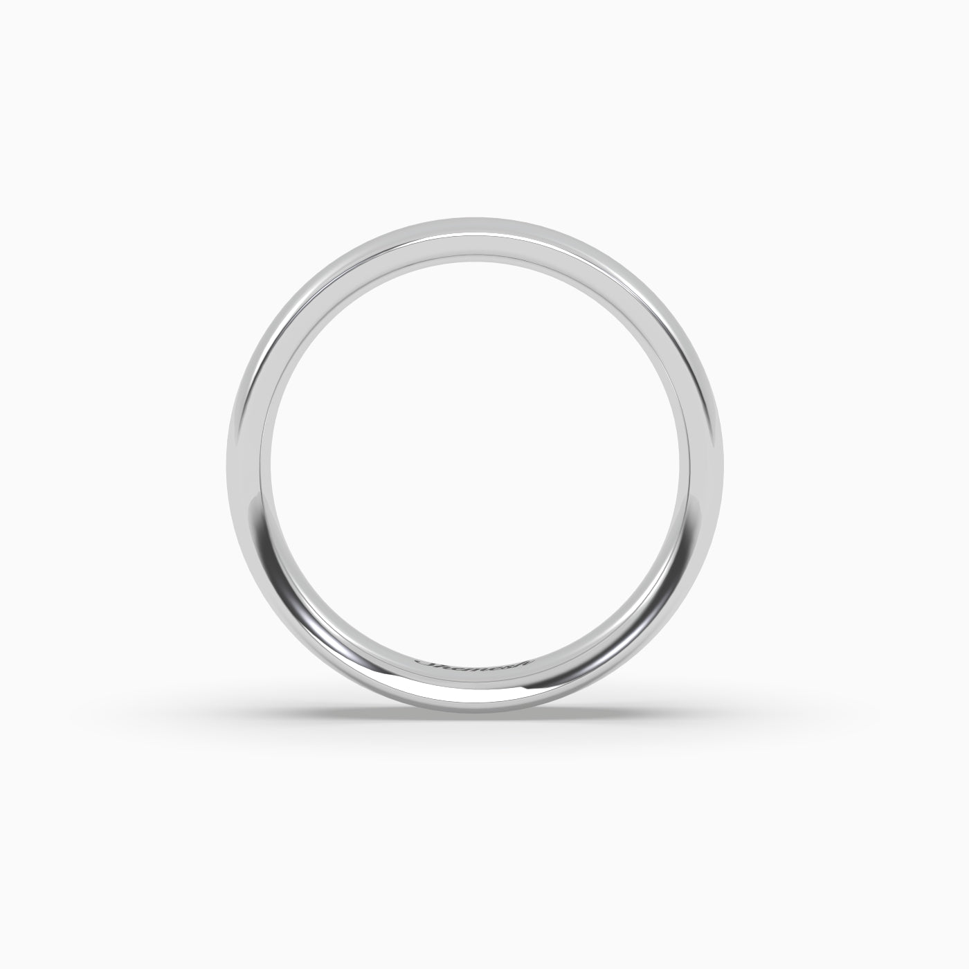 Stunning Concave Men's Wedding Rings - shemesh_diamonds