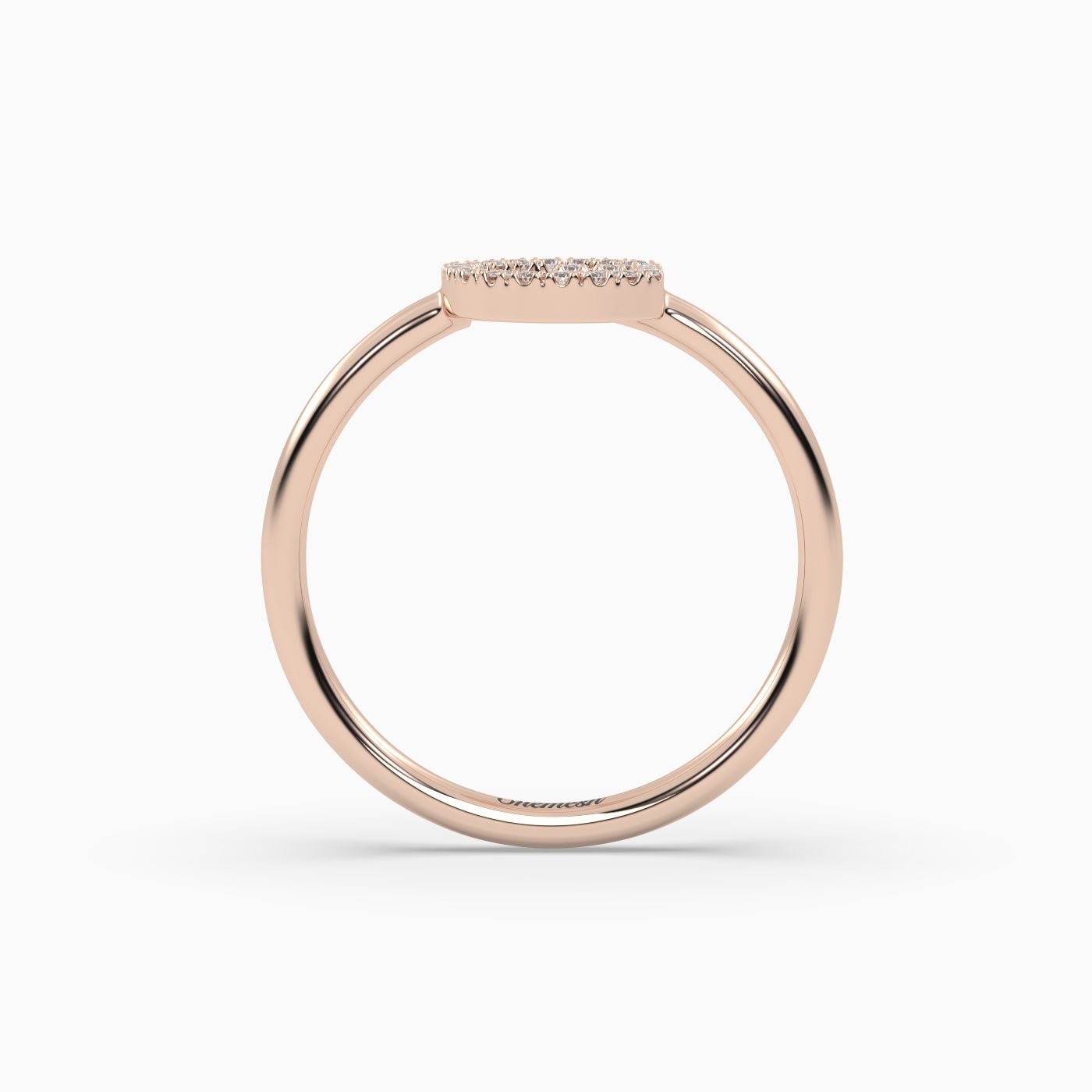 18K Gold "G" Initial Ring - shemesh_diamonds